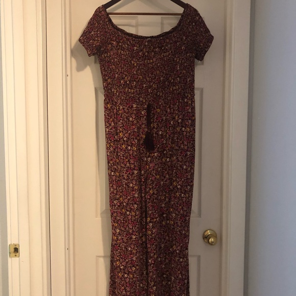 Xhilaration Floral Jumpsuit – Size XL - Picture 1 of 7